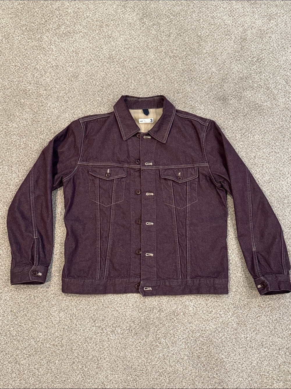 TS(S) Japanese Bio Wash Denim Trucker Jacket